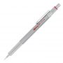 Ołówek automatyczny rOtring 600 metalowy 0.5mm, srebrny - 2